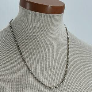 Nancy Katz rhinestone chain necklace